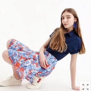 J. Crew Floral Skirt Size 4 NWT